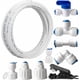 thumbnail image 1 of Manguera de suministro de agua, kit de conector universal para refrigerador, juego de conexión de agua, manguera de agua para refrigerador, tubo de filtro para refrigeradores, 1 of 5