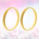 thumbnail image 4 of Brazalete estirable de 2 piezas para hombre, brazalete de metal, brazalete de primavera, brazalete, manga, brazalete (dorado), 4 of 5