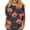 A006-Light Purple, variant on Halloween Tshirts Women Plus Size 3/4 Sleeve Halloween Shirts Ghost Pumpkin Print Fall Holiday Halloween Tops