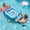 Blue&Rose, variant on Pool Floats Adult Games - 2 Pack Fabric Inflatable Pool Floaties Water Hammock Chair w Floating Table Waterproof Playing Cards Party Game Toys Lake Lounger Raft Pool Hammock Float Floaty