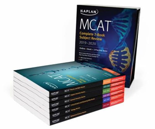 Pre-Owned MCAT Complete 7-Book Subject Review 2019-2020: Online + Book + 3 Practice Tests (Kaplan Test Prep), 9781506235486, 1506235484, Paperback, 1 edition