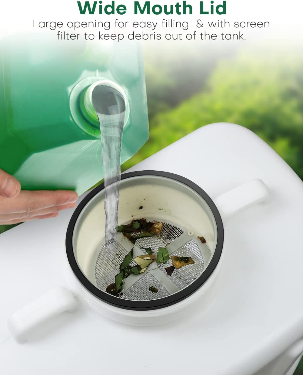 Buy KIMO 4 Gallon Garden Sprayer, 72PSI Backpack Sprayer, 20V 2.0Ah