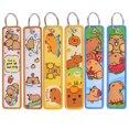 thumbnail image 7 of Jiibva 3pcs Capybara Key Tag Cartoon Key Ring Capybara Key Tag Chain Fob Ring Animal Keychain Pendant for Motorcycles, Cars, Bag, 7 of 7
