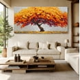 thumbnail image 6 of Large Tree of Life Canvas Wall Art, Abstract Canvas Prints Landscape Paintings, Oversized Pictures Artwork Nature Wall Decor for Living Room Bedroom Office, 6 of 7