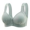 thumbnail image 1 of Timegard Bras for Women No Underwire Front Closure Full Coverage Support Comfy Daily Seniors Bras, 1 of 2