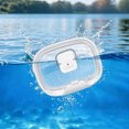 thumbnail image 4 of Earphone Case Covers For Beam/vibe Beam 2/Vibe 200TWS With Carabiner & Holder Transparent Tpu Protective Cover With Lock Clip Lightweight Headphone Sleeve For Sports Travel Daily Use (White), 4 of 10