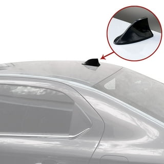 Car Roof Shark Fin Dummy Style Antenna with Decoration Fake Light FOR BMW  Toyota