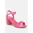 thumbnail image 2 of Tulata Raffia Pin Buckle Block Heels, 2 of 10