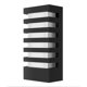 thumbnail image 1 of Bewildely Cuboide moderno COB 15W LED Luz de pared IP65 Lámpara de pared de aluminio impermeable Blanco cálido AC 85-265V para interior Patio al aire Iluminación y accesorios Enfriar Bewildely HA024580-02, 1 of 6