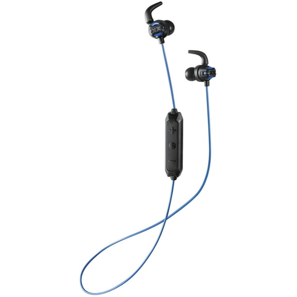 JVC HA-ET103BT XX Casque Bluetooth « FITNESS Sans Fil » avec un Corps Robuste et Robuste (Bleu)