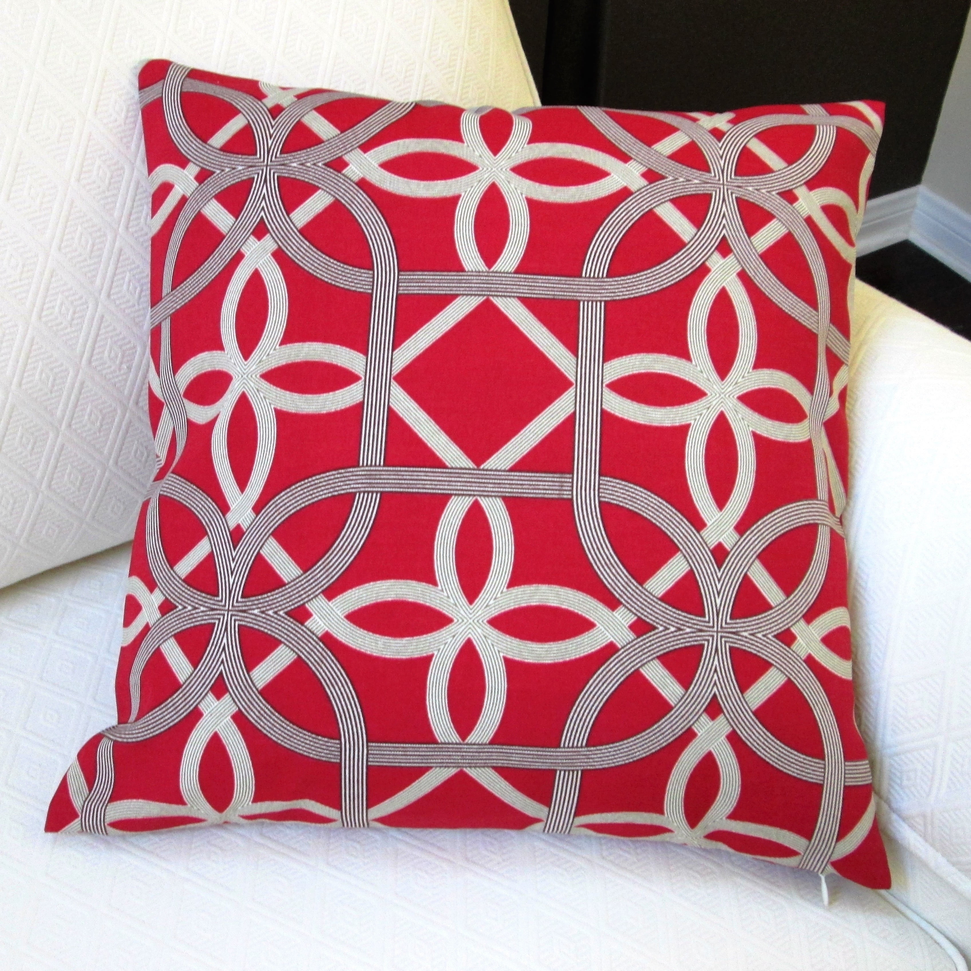 ARTISAN PILLOWS Keene 18inch Modern Coastal Outdoor Throw Pillows (Set