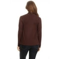 thumbnail image 5 of MOA COLLECTION Women's Casual Solid Long Sleeve Open Front Draped Cardigan, 5 of 6