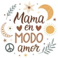 thumbnail image 3 of Calcomanía de vinilo con cita en español de Mom in Love Mama e, 3 of 4