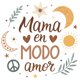 thumbnail image 3 of Calcomanía de vinilo con cita en español de Mom in Love Mama e, 3 of 4