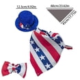 thumbnail image 3 of GFHFHITJ Independence Day Goose Clothes, 4th of July Clothes Fits 23" Geese | Red White And Blue Themed Gooses Accessories for Outdoor Garden Party Lawn Patio Garden Decoration, 3 of 6
