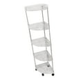 thumbnail image 4 of Siruishop Rolling Storage Cart Kitchen Shelf Organizer Multi Layer Bathroom Standing Shelf for Cabinet Kitchen Laundry Rooms Countertop 5 layer, 4 of 8