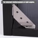 thumbnail image 3 of Conector de Esquina Universal para Muebles de Acero Inoxidable, Gabinete Esquinero PequeñO, Gabinete de Pared, Soporte de Esquina de 3 Lados, 3 of 5
