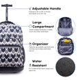 thumbnail image 2 of Mochila enrollable J World Sunrise Heart Dot para niños y adultos, 2 of 4