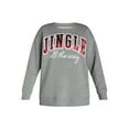 thumbnail image 5 of Women's and Women's Plus Christmas Jingle Graphic Sweatshirt Pullover from Holiday Time, Sizes S-XXXL, 5 of 6