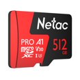 thumbnail image 2 of 512GB Netac P500 Pro microSDXC CL10 UHS-I U3 V30 A1 Memory Card w/ SD Adapter, 2 of 5
