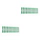 thumbnail image 2 of Minnieouse 24 piezas de uñas acrílicas extralargas, resistentes a los arañazos, resistentes a los arañazos, para manicura, salones de arte, 35 35 verde hierba 2Conjunto, 2 of 6