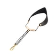 thumbnail image 3 of ziyahi Alto Tenor Soprano Adjustable Saxophone Neck Strap Comfortable PU Leather Essential For Musicians Metal Friends, 3 of 6