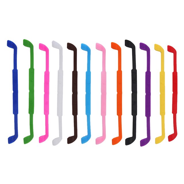 yingyy Cordon de Lunettes Accessoire Professionnel de Fixation de Lunettes Cordon de Fixation Corde Antidérapante Sangle de Lunettes en Silicone Colorée