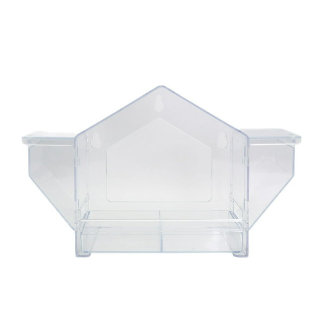 Wisewang Suction Cup Bird Feeder Window For Bird Watching Indoors Robins Tits Window Glass Bird Feeders
