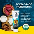 thumbnail image 4 of RADIUS USDA Organic Canine Toothpaste, Sweet Potato Cinnamon Flavor, 3 oz Pet Dental Care, 4 of 13