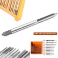 thumbnail image 4 of NS 10pcs M1-M3.5 Metric Right Hand Screw Thread Taper Shank Drill M1/M1.2/M1.4/M1.6/M1.7/M1.8/M2/M2.5/M3/M3.5 Set, 4 of 5