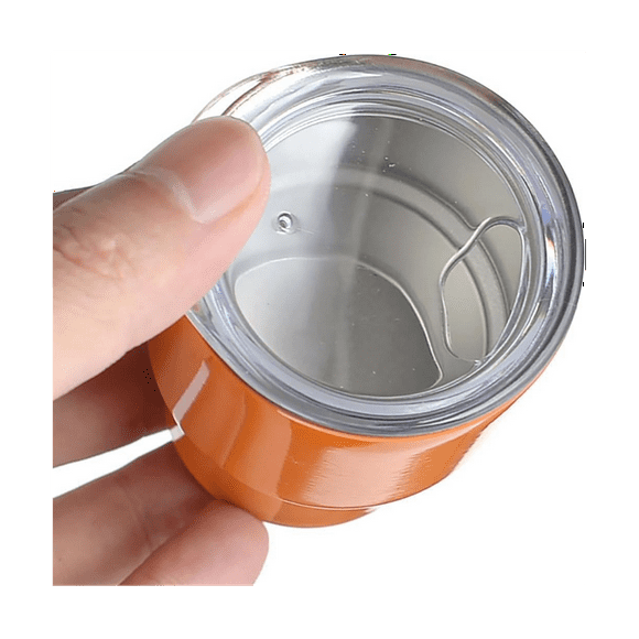 3Pack Mini Tumbler Shot Glass with Straw & Lid, Mini Tumbler Cups, Double Wall Tumbler Shot Glasses, 2Oz(C)