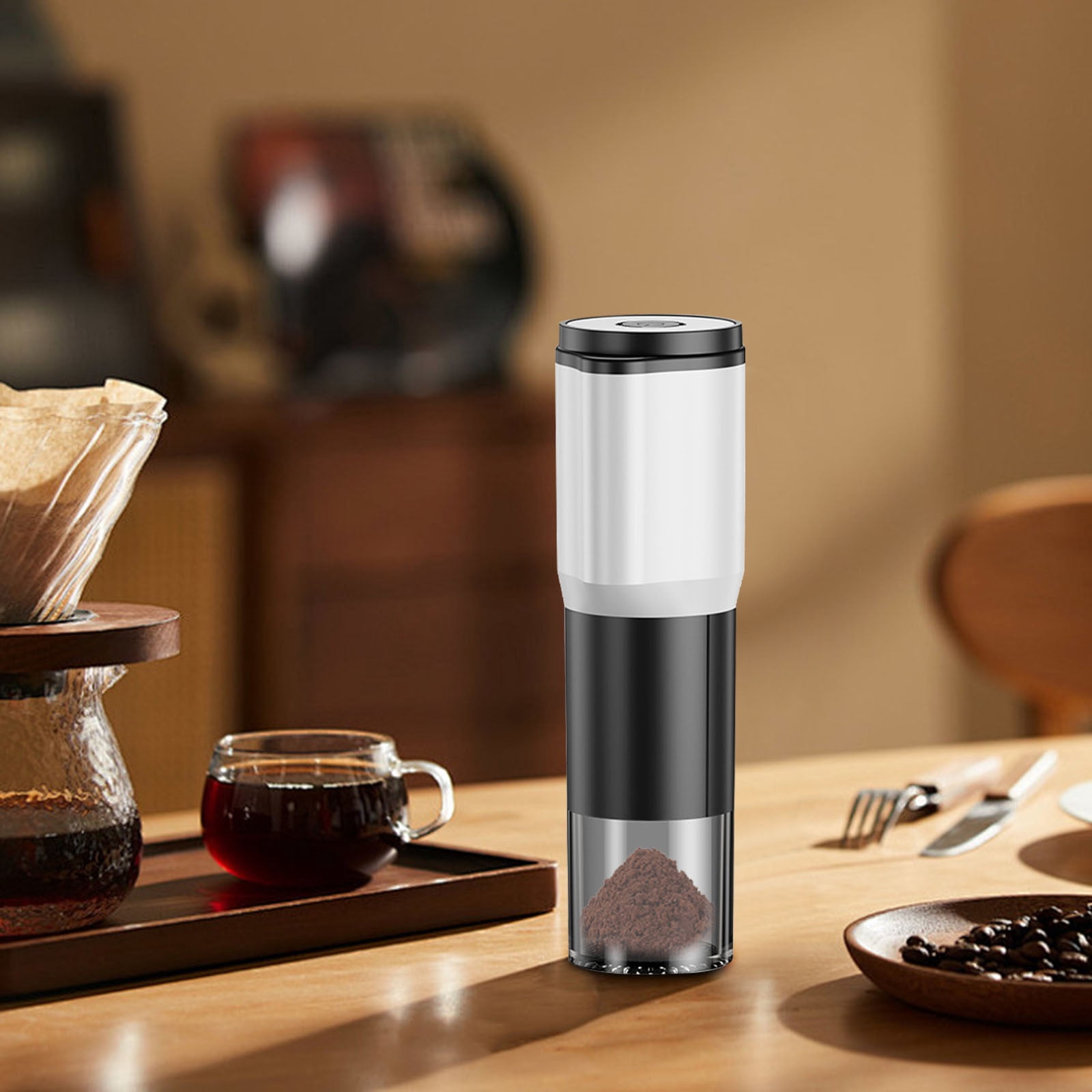 TopLLC Electric USB Charging Coffee Grinder - Main Image