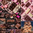thumbnail image 3 of Molde para barras de chocolate Palksky Deep Silicone Dubai Pistacho, 3 of 9