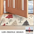 thumbnail image 3 of Beige Christmas Tree Pattern Door Rugs,Washable Non Slip Door Mats Indoor,Decorative Door Mats,Entry Mat Indoor for Entrance,Bedroom,Kitchen,Bathroom,17"x30", 3 of 6