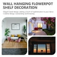 thumbnail image 2 of Raindrops Macrame Wall Shelf for Indoor Decoration Beige Cotton Rope 1Pack, 2 of 6