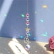 thumbnail image 2 of Adorno colgante de cristal con forma de campanilla de viento, atrapasol y prismas para porche, interior y exterior. D, 2 of 7