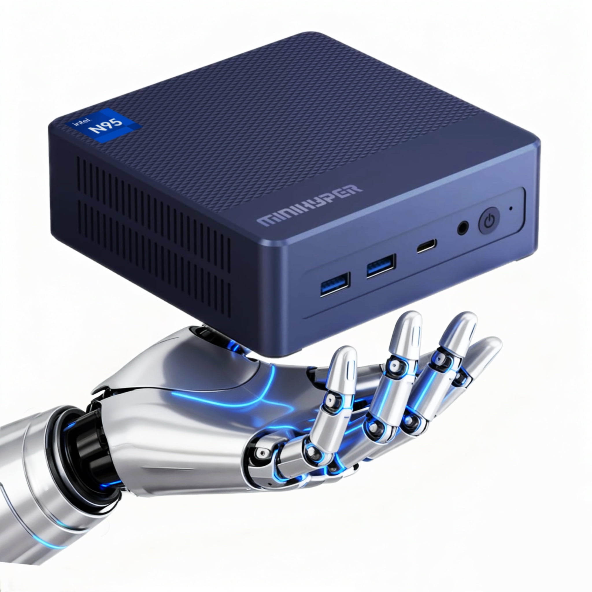 GMKTec Mini PC NucBox G3 Plus, Intel N150 up to 3.6GHz, 8GB