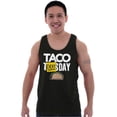 thumbnail image 3 of Taco Tuesday Everyday Mexican Foodie Tank Top T Shirts Men Women Brisco Brands S, 3 of 6