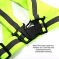 thumbnail image 4 of 1pc Adjustable High Visibility Safety Reflective Stripes Running Cycling Night Vest Belts, 4 of 5
