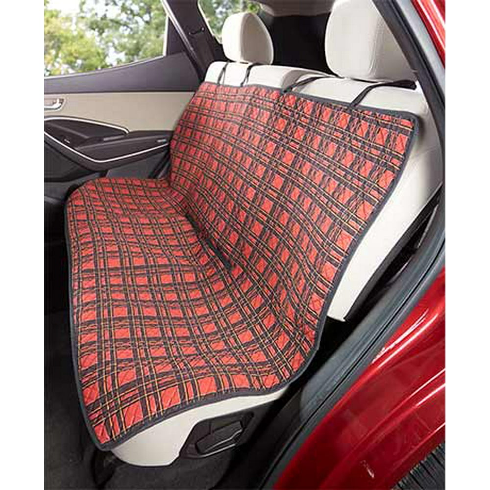 Quilted Car Seat Covers ( Plaid )