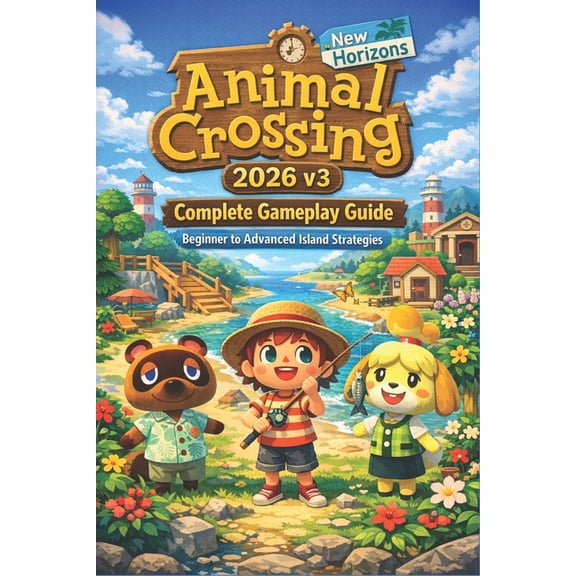 Animal Crossing New Horizons 2026 v3 Complete Gameplay Guide: Beginner to Advanced Island Strategies, (Paperback)