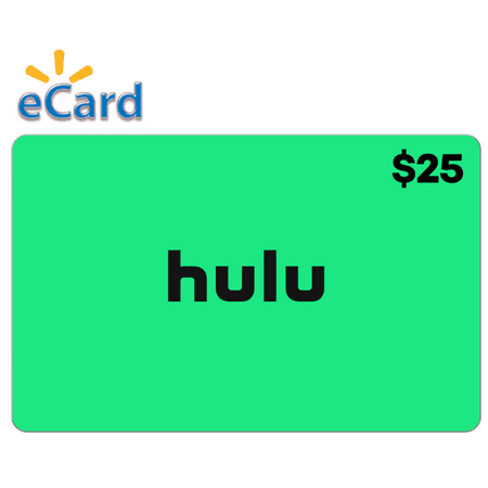 Hulu $25 Gift Card (email Delivery)