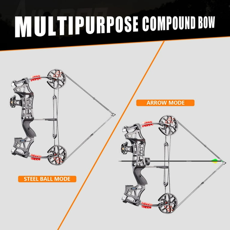Buy surwolfCompound Bow Kit, Hunting and Target, Limb Made in USA,Draw  Weight 30-70 lbs Adjustable, Draw Length 19-31,up to IBO 320FPS Speed,  Package with Archery Hunting Accessories Online at desertcartDenmark