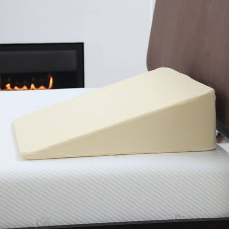 Remedy Natural Pedic Memory Foam Wedge Pillow with Cover