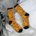 thumbnail image 5 of Pofeuu Thanksgiving Day Print Crew Socks, Adult Running Hiking Socks for Youth and Adult, 5 of 6
