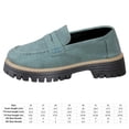 thumbnail image 2 of Mocasines Cómodos para Zapatos Suela Gruesa Mujer Combinados Uso Diario, 2 of 9