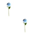 thumbnail image 1 of Baohd 1/2/3/5 10pack/lot Realistic Appearance Artificial Flower For Party Decor And Home Decor Light Blue 2PCS, 1 of 6