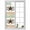 Beige, variant on Beige Sage Green Texas Star Window Privacy Film, Vintage Stars Wooden Static Cling UV Sun Blocking Heat Control Window Tint Day and Night, Non-Adhesive One Way Windows Privacy Cover 29.5''x78.7''