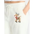 thumbnail image 4 of No Boundaries Christmas Plush Pants, 30'' Inseam, Women's, & Women's Plus, 4 of 5