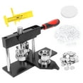 thumbnail image 2 of Button Maker Machine, Badge Press Machine Key Chain Maker Frosted Badge 32mm Pin Maker  for DIY Gift, 2 of 7